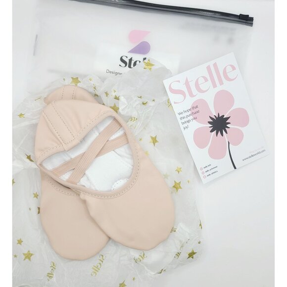 Stella Pink Girls Ballet Slippers 2MT NEW. Free Shipping - Picture 1 of 6